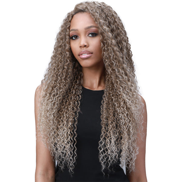 Bobbi Boss Miss Origin Designer Mix 12A Weave Bundle - NATURAL JERRY CURL 3PC + Free Closure