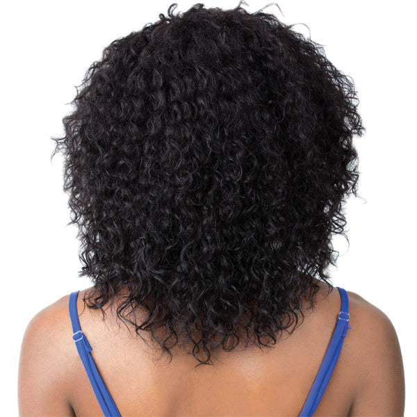 It's a Wig Human Hair Salon Remi Swiss Lace Front Wig - HH S LACE WET N WAVY JERRY