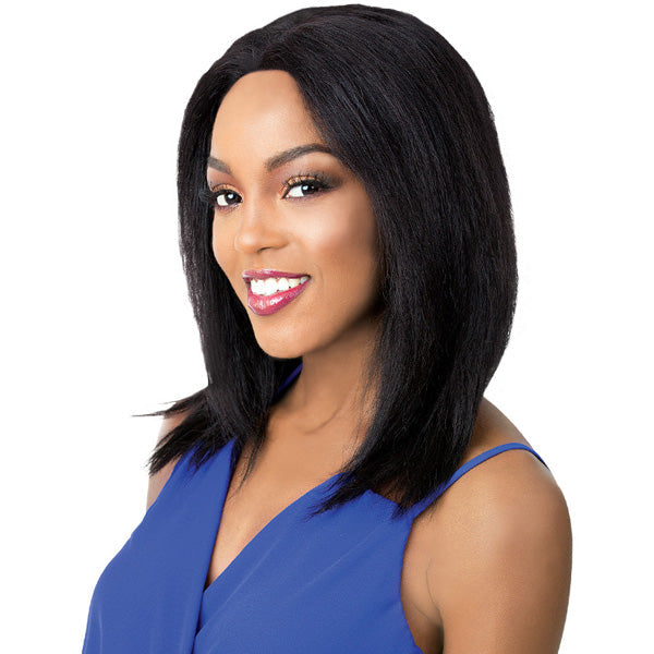 It's a Wig Human Hair Salon Remi Swiss Lace Front Wig - HH S LACE WET N WAVY JERRY