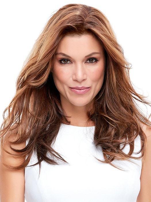 easiPart HH 18" Exclusive Colors | Remy Human Hair Topper (Mono Top)