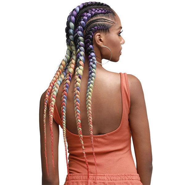 Bobbi Boss Pre-Stretched Braids - PRE-FEATHERED JUST BRAID 54"