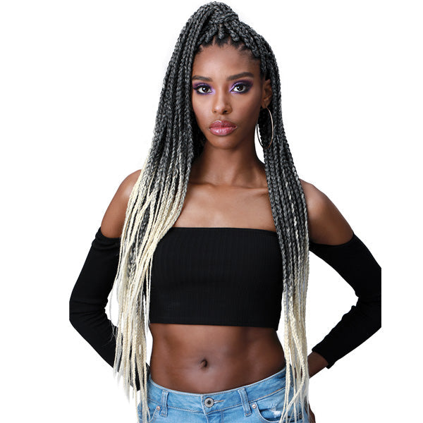 Bobbi Boss Braids - 3X PRE-FEATHERED JUST GLAM 44/65/72"