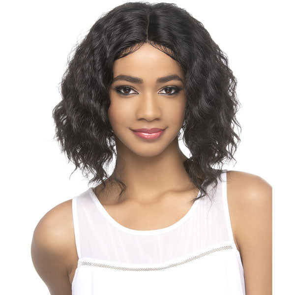 Vivica's Natural Brazilian 100% Brazilian Natural Remi Human Hair Swiss Lace Front Wig - KAMILL