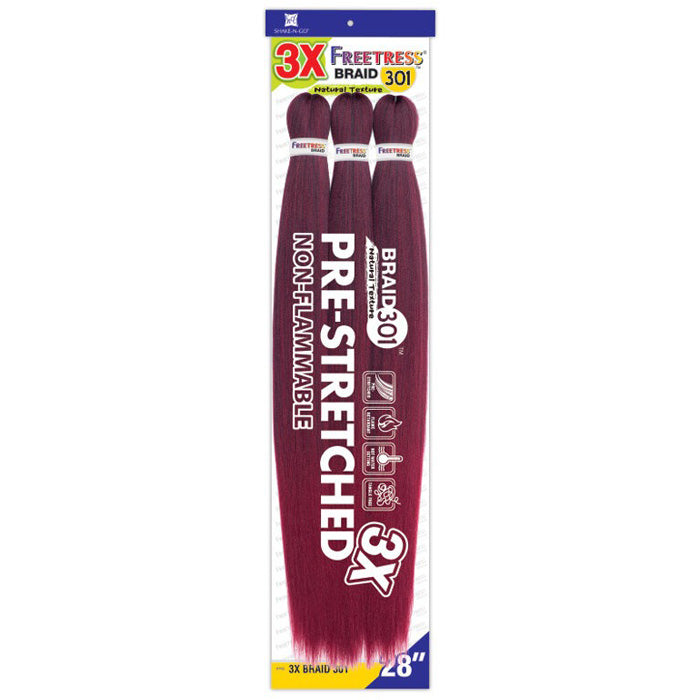 Freetress Pre-Stretched Braid - 3X Braid 301 28"