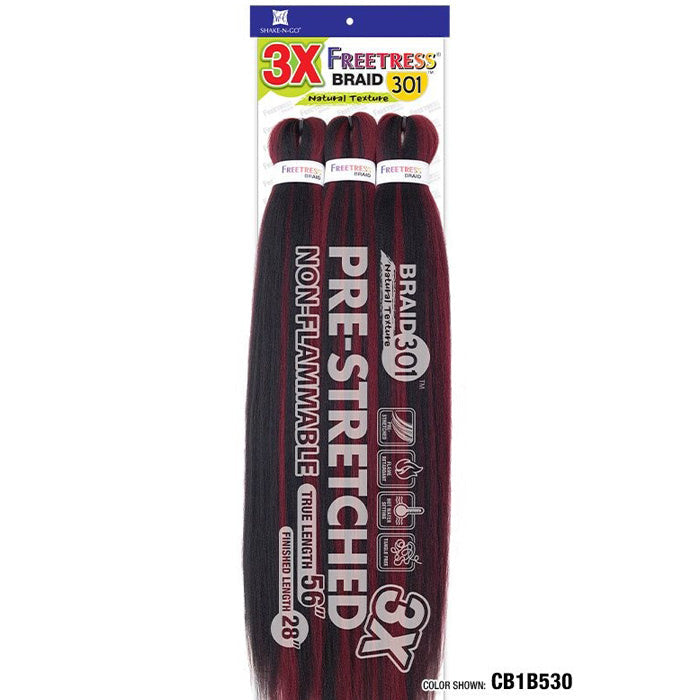 Freetress Pre-Stretched Braid - 3X Braid 301 28"