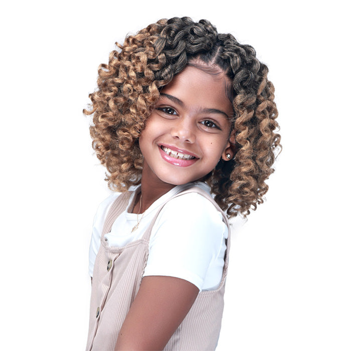 Bobbi Boss Premium Synthetic Boss Kids Braid - HAPPY CURL 6 2X