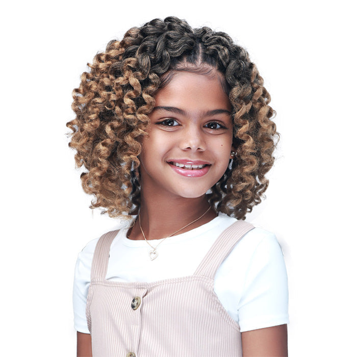 Bobbi Boss Premium Synthetic Boss Kids Braid - HAPPY CURL 6 2X