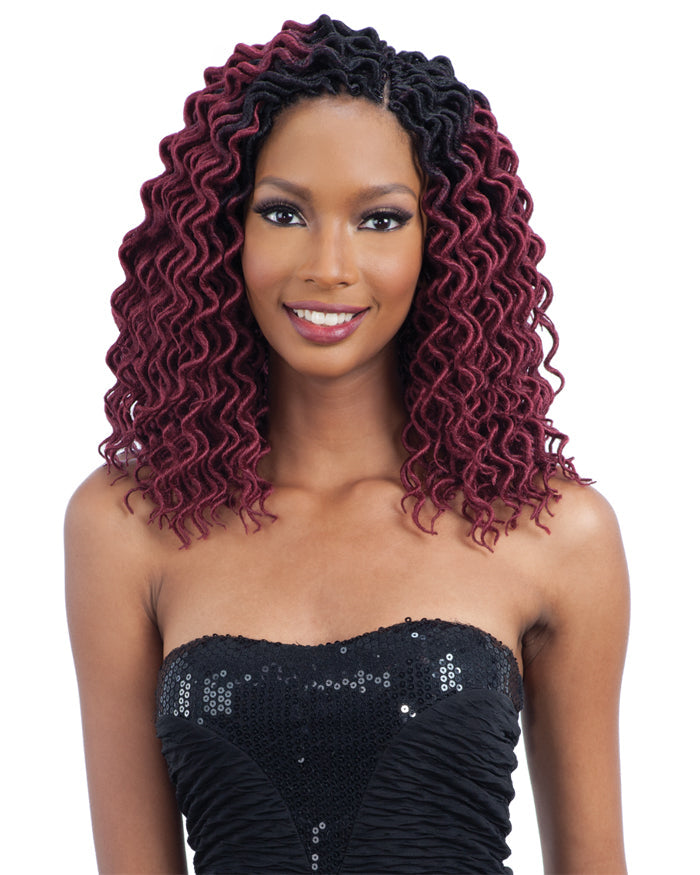 Freetress Crochet Braid Faux Loc CURLY (S)