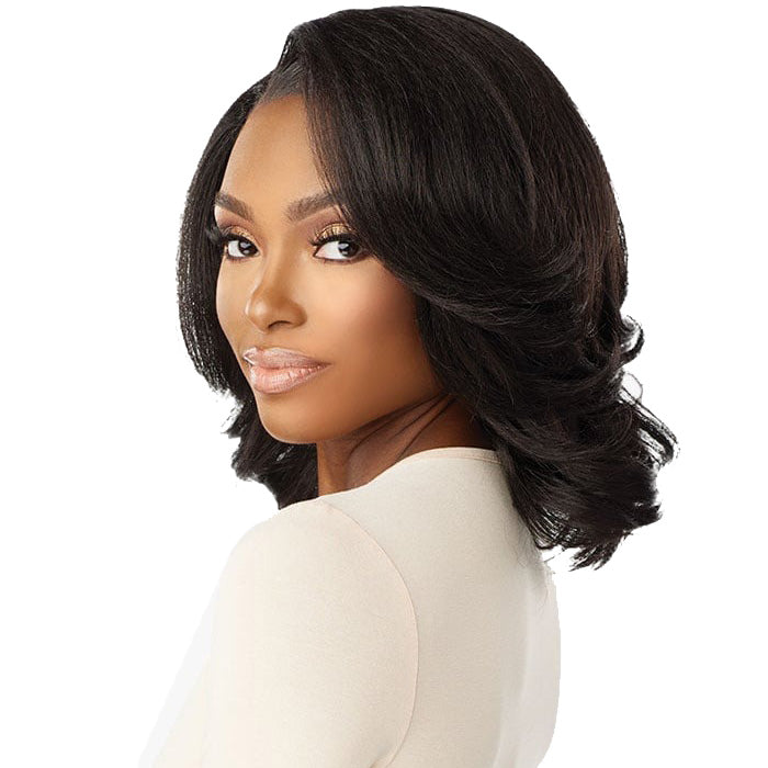 Sensationnel Curls Kinks Glueless HD 13x6 Lace Front Wig - 13x6 KINKY BLOW OUT 12" - Kinky Edges
