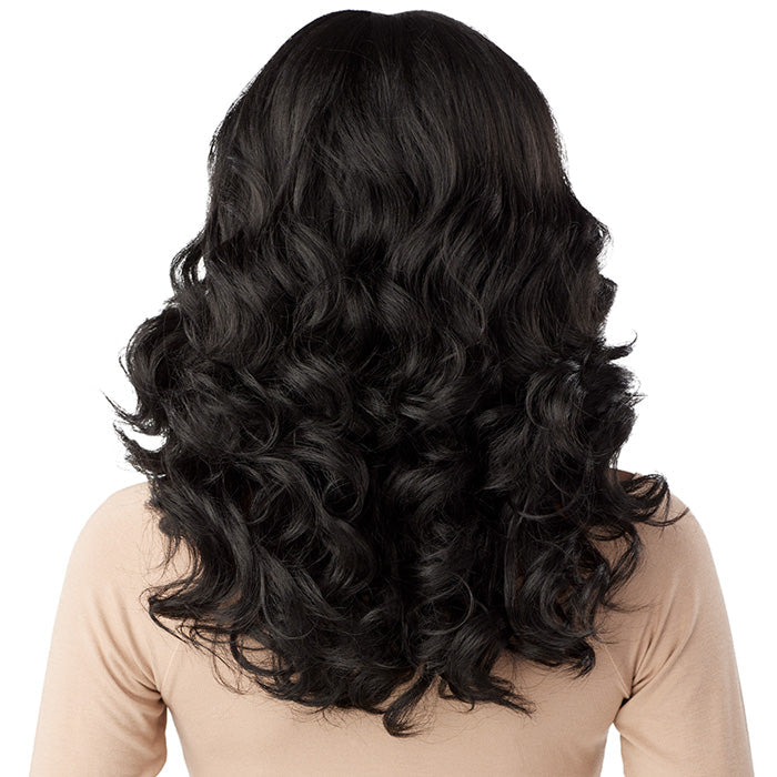 Sensationnel Curls Kinks Glueless 13x6 HD Lace Front Wig - 13x6 KINKY BODY WAVE 18"