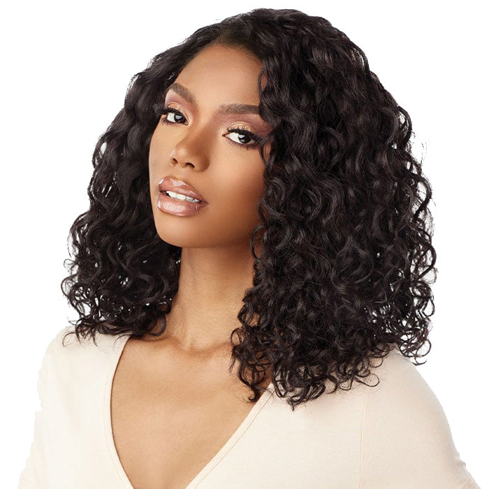 Sensationnel Curls & Kinks Glueless 13x6 HD Lace Front Wig - 13x6 KINKY NATURAL WAVE 14 - Kinky Edges