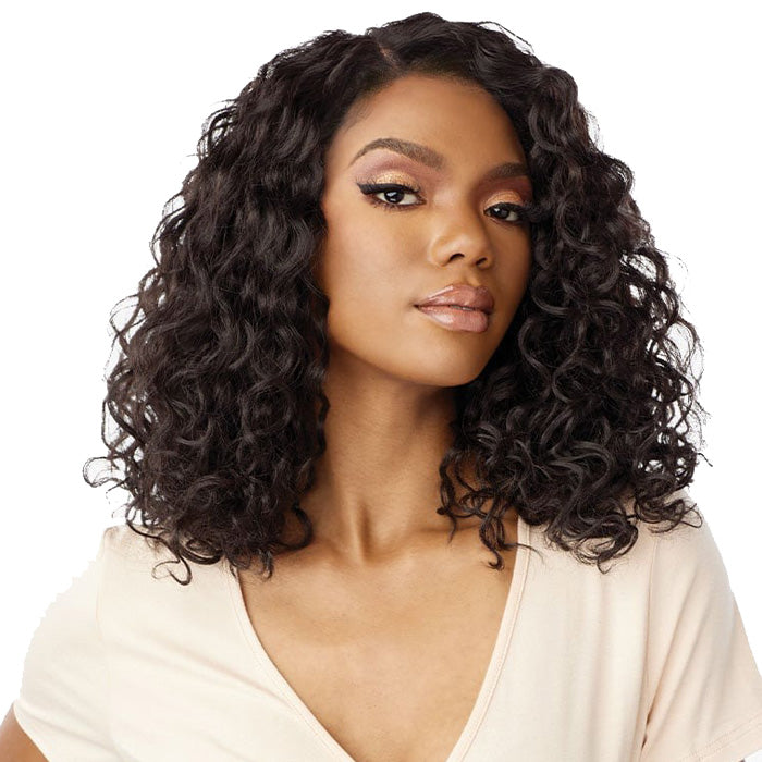 Sensationnel Curls & Kinks Glueless 13x6 HD Lace Front Wig - 13x6 KINKY NATURAL WAVE 14 - Kinky Edges