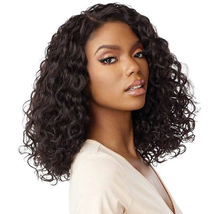 Sensationnel Curls & Kinks Glueless 13x6 HD Lace Front Wig - 13x6 KINKY NATURAL WAVE 14 - Kinky Edges