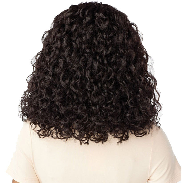 Sensationnel Curls & Kinks Glueless 13x6 HD Lace Front Wig - 13x6 KINKY NATURAL WAVE 14 - Kinky Edges
