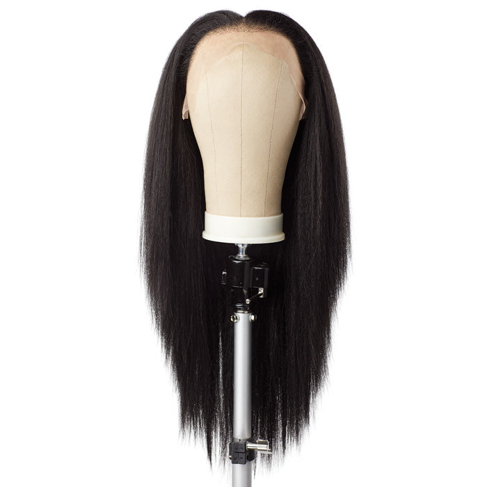 Sensationnel Curs Kinks & Co Glueless Kinky Edges 13x6 HD Lace Front Wig - 13x6 KINKY STRAIGHT 24"