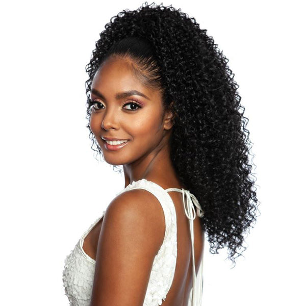 Mane Concept Human Hair Stylemix Brown Sugar Ponytail - BSWNT06 KEY CURL WNT 20"