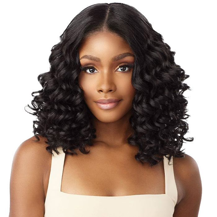Sensationnel Curls Kinks & Co Glueless Textured HD Lace Front Wig - Y-PART KINKY SPIRAL CURL 14" - Kinky Edges