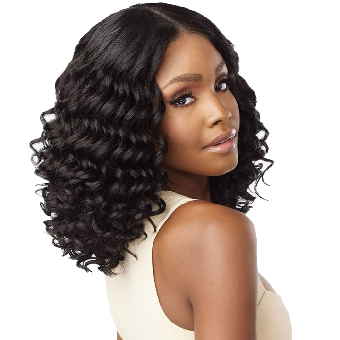 Sensationnel Curls Kinks & Co Glueless Textured HD Lace Front Wig - Y-PART KINKY SPIRAL CURL 14" - Kinky Edges