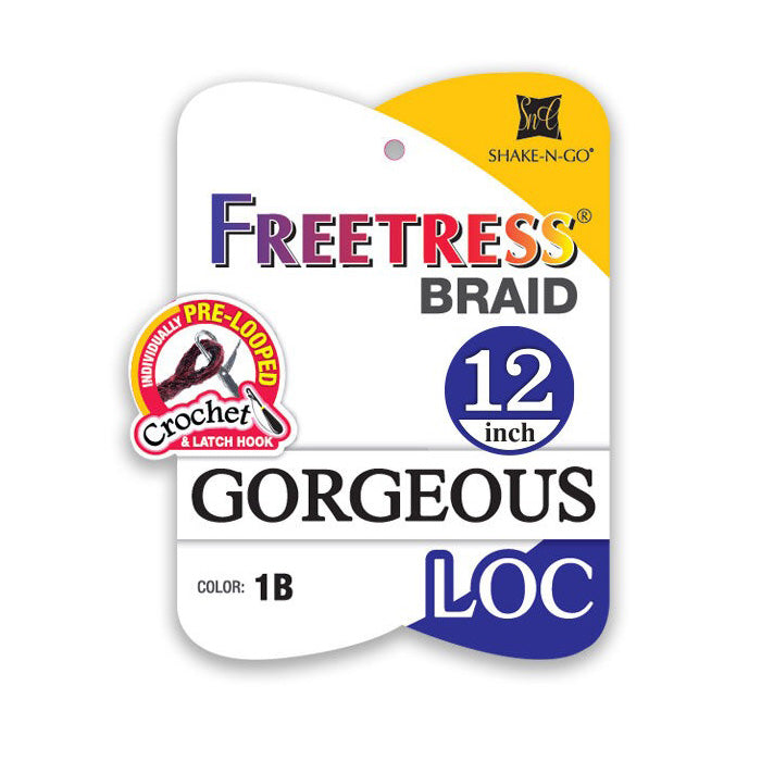 Freetress Pre-Looped Crochet Braid - GORGEOUS LOC 12"