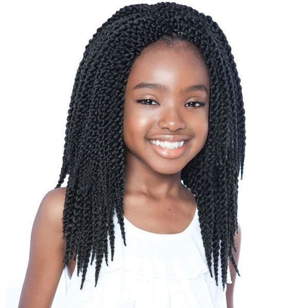 Mane Concept Afri Naptural Pre-Looped Crochet Braid - KIDS ROCK 3D CUBIC TWIST 12"