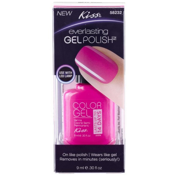 Kiss Everlasting Gel Polish - COLOR GEL
