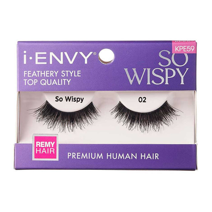 Kiss i-Envy Remy Hair Eyelashes - SO WISPY