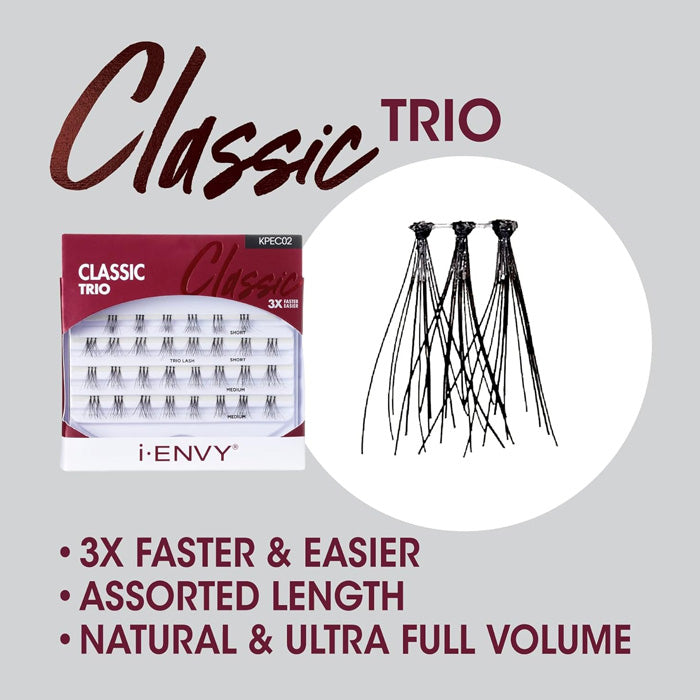 Kiss i-envy Eyelashes - TRIO LASH