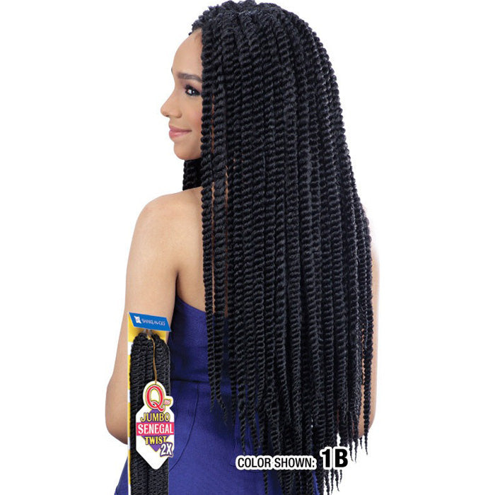 Shake N Go Que 2X Crochet Braid Pre-Loop - JUMBO SENEGAL TWIST