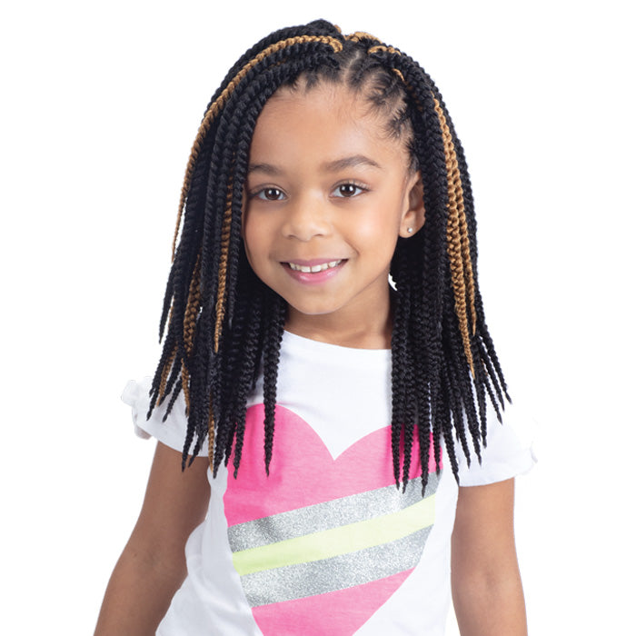 Freetress 3X Kids Pre-Looped Crochet Braid - BOX BRAID 9"