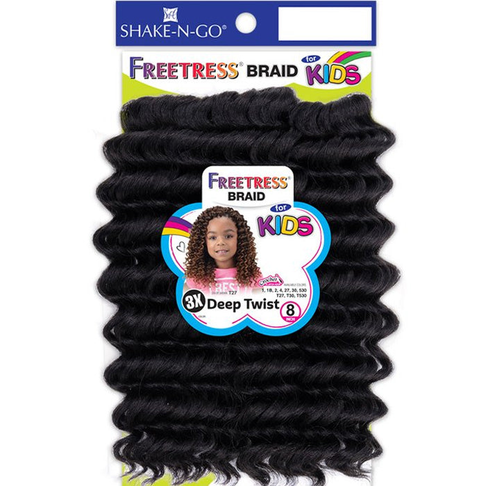 Freetress 3X Kids Braid - DEEP TWIST 8"