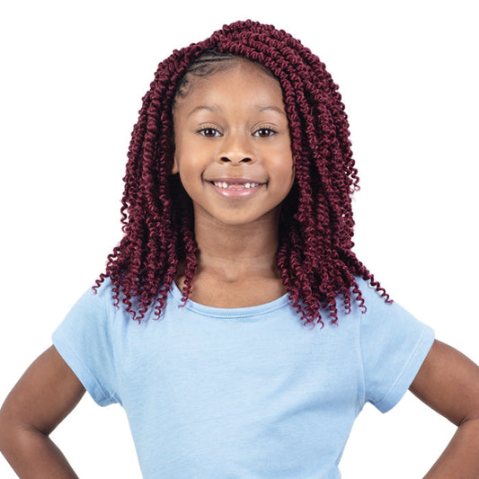 Freetress 3X Kids Pre-Looped Crochet Braid - SPRING TWIST 8"