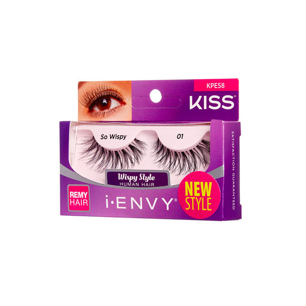 Kiss i-Envy Remy Hair Eyelashes - SO WISPY