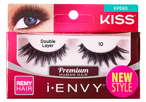 Kiss i-envy Eyelashes DOUBLE LAYER 10 KPE80