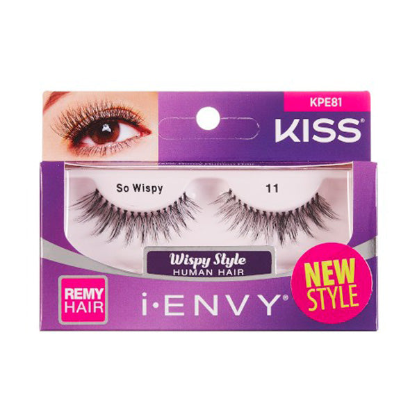 Kiss i-Envy Remy Hair Eyelashes - SO WISPY