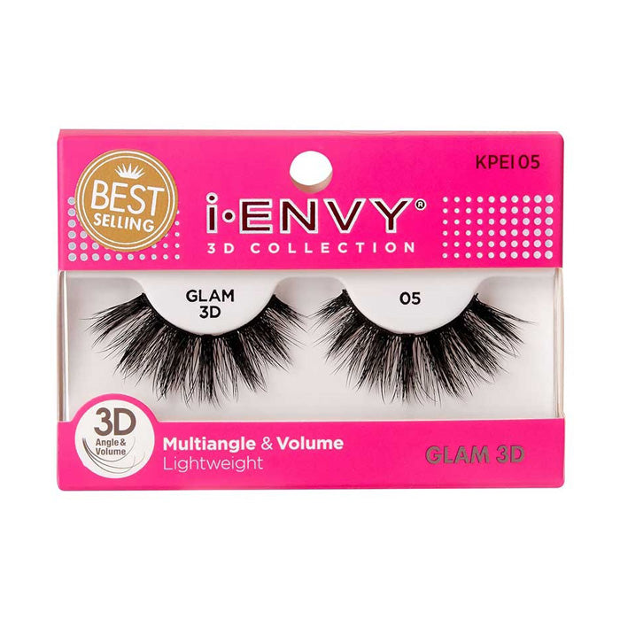 Kiss i-Envy 3D Collection Lightweight Lashes - GLAM 3D (05/06/07/08) KPEI