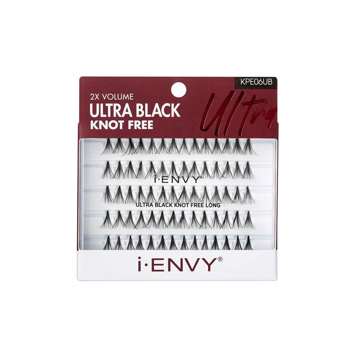 Kiss i-envy Premium Eyelashes - KNOT FREE ULTRA BLACK