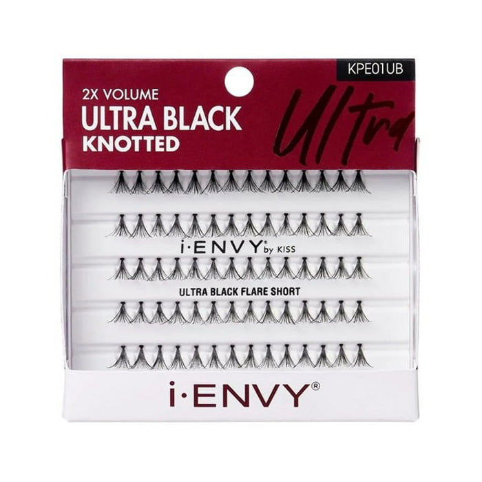 Kiss i-Envy Premium Eyelashes - ULTRA BLACK FLARE