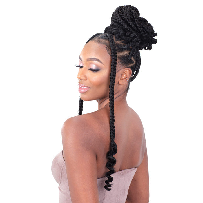 Shake N Go Que 100% Kanekalon 3X Volume Professional Pre Stretched Braid 28"