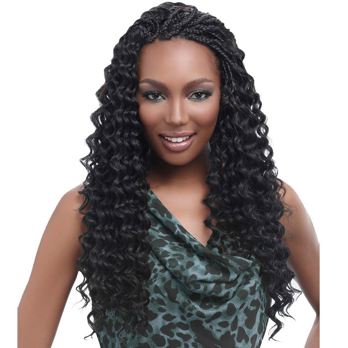 Harlem 125 Kanekalon Kima Braid RIPPLE DEEP 20"