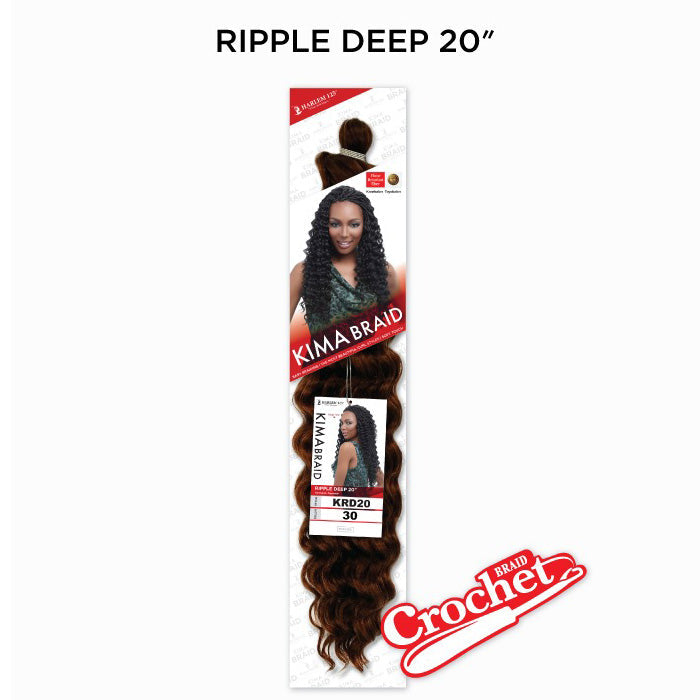 Harlem 125 Kanekalon Kima Braid RIPPLE DEEP 20"