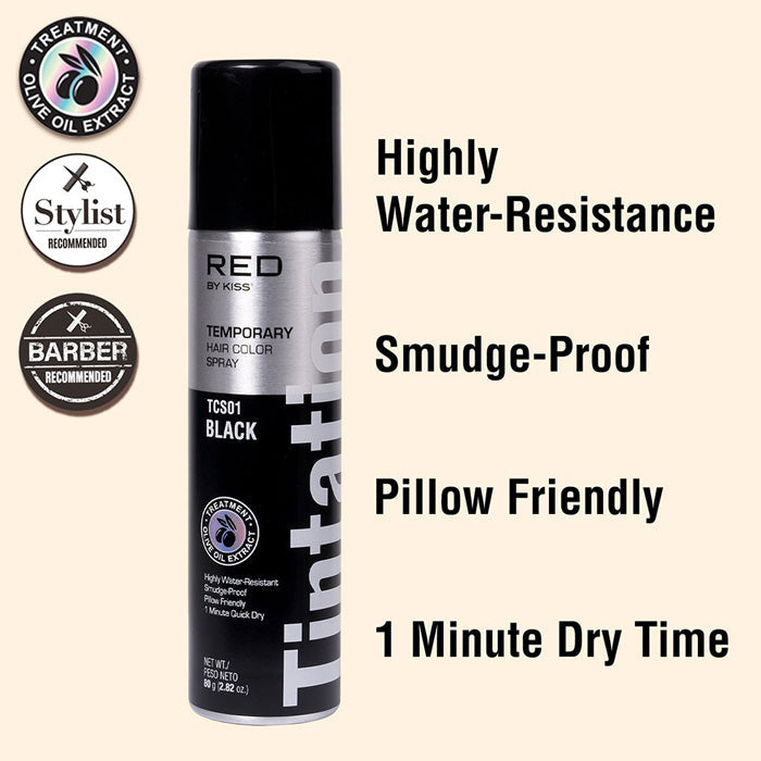 Kiss Tintnation Temporary Hair Color Spray 2.82 oz