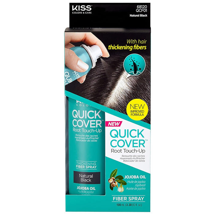 Kiss Colors Quick Cover Root Touch Up - THICKENING FIBER SPRAY