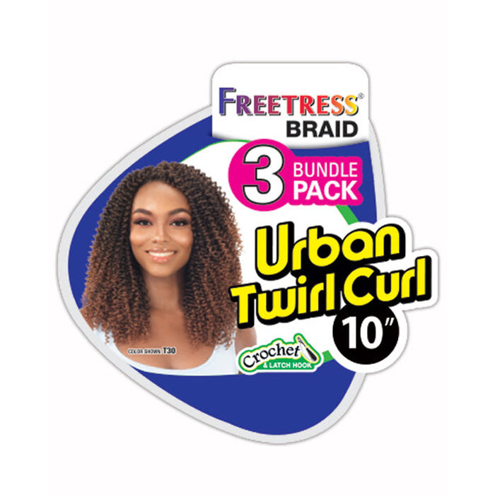 Freetress Crochet Braid - 3X URBAN TWIRL CURL 10"