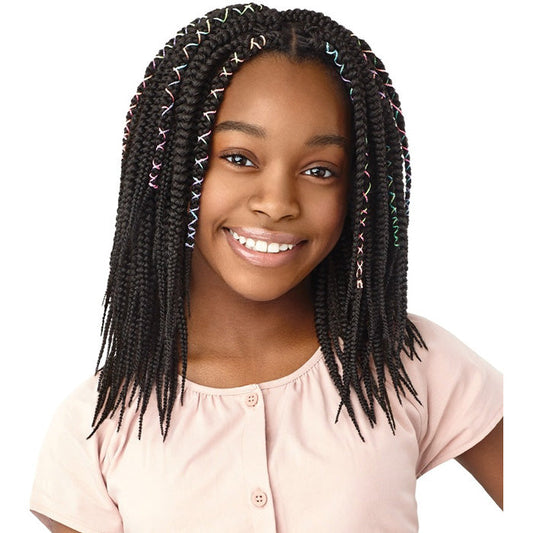 Outre X-Pression LiL Looks Crochet Loop Braid - BOX BRAID 10"