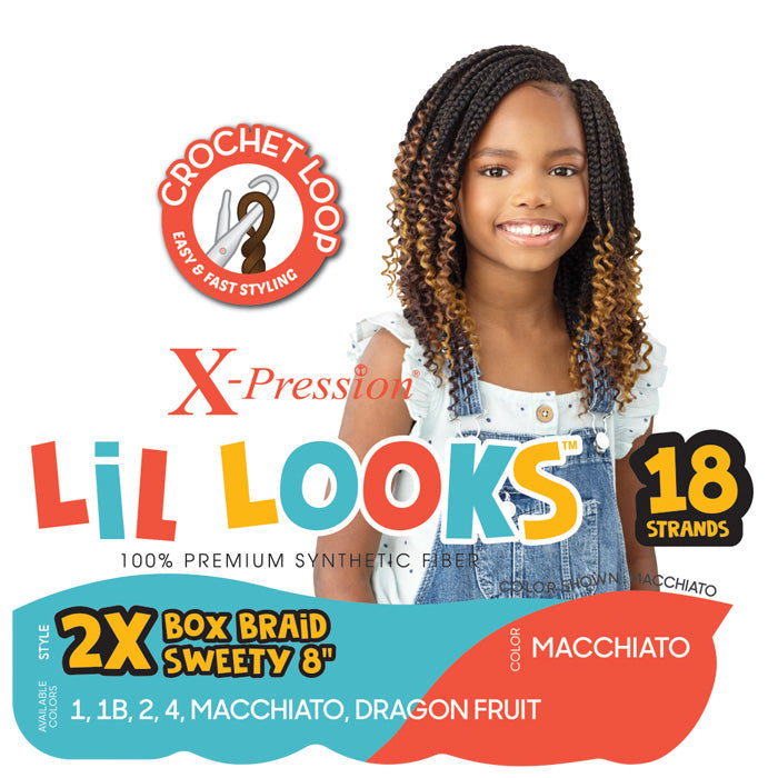 Outre X-Pression Lil Looks 2X Box Braid Sweety 8