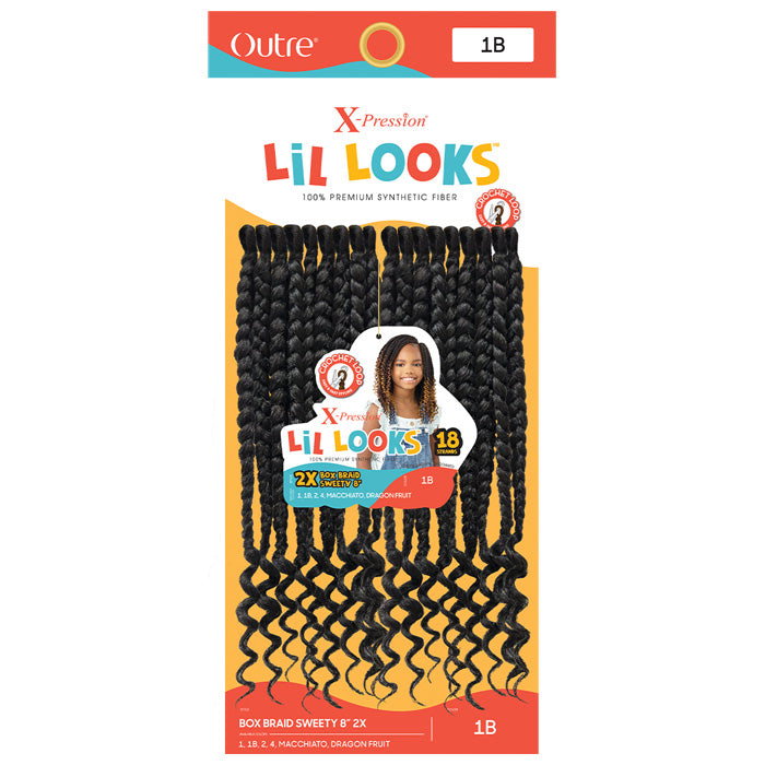 Outre X-Pression Lil Looks 2X Box Braid Sweety 8