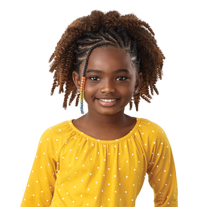Outre X-Pression LiL Looks 3X Crochet Loop Braid - SPRINGY AFRO TWIST 10"
