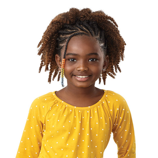 Outre X-Pression LiL Looks 3X Crochet Loop Braid - SPRINGY AFRO TWIST 10"