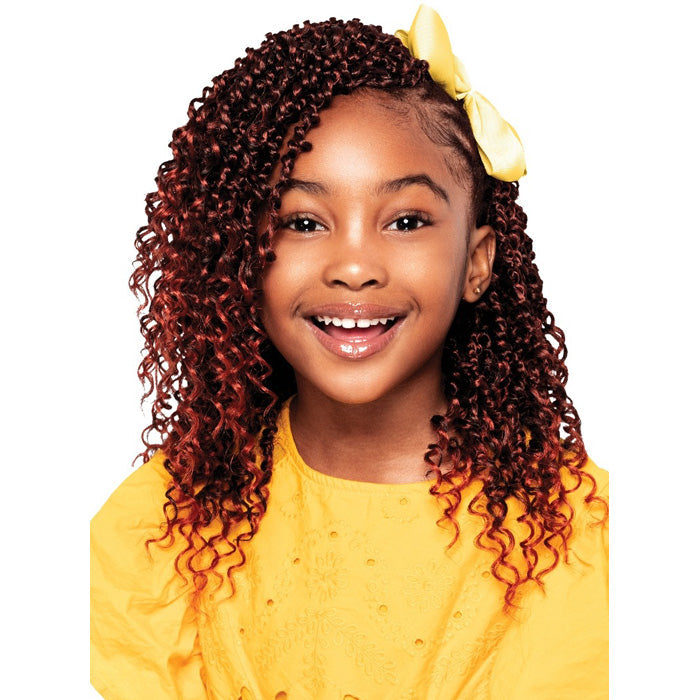 Outre X-Pression Lil Looks Crochet Loop Braid - PASSION WATER WAVE FEED TWIST 10" 3x