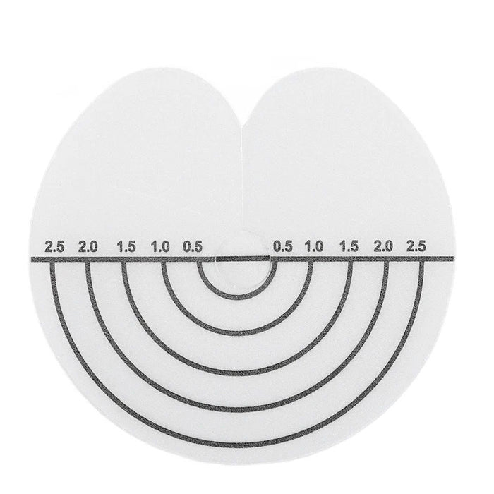 Lord & Cliff Plastic Fusion Disk Heat Guards for Hair Extension - One Pack (10 PCS)